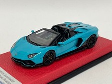 1/43 Looksmart Lamborghini Aventador Ultimae in Blu " Blue " Glauco leather