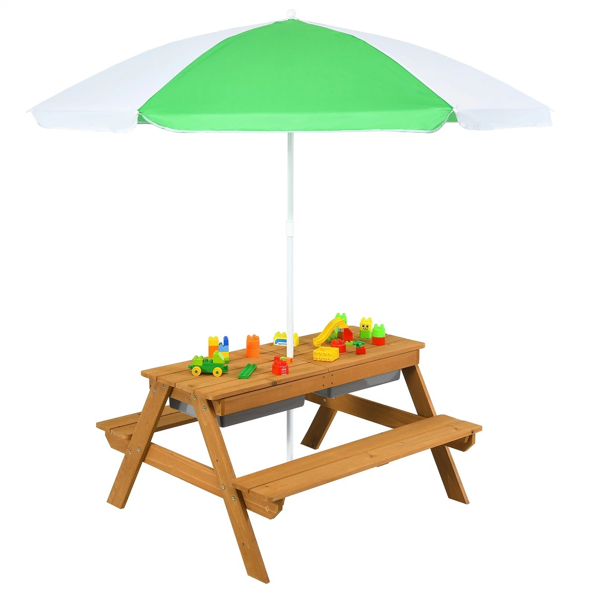 Bench 2024 with umbrella