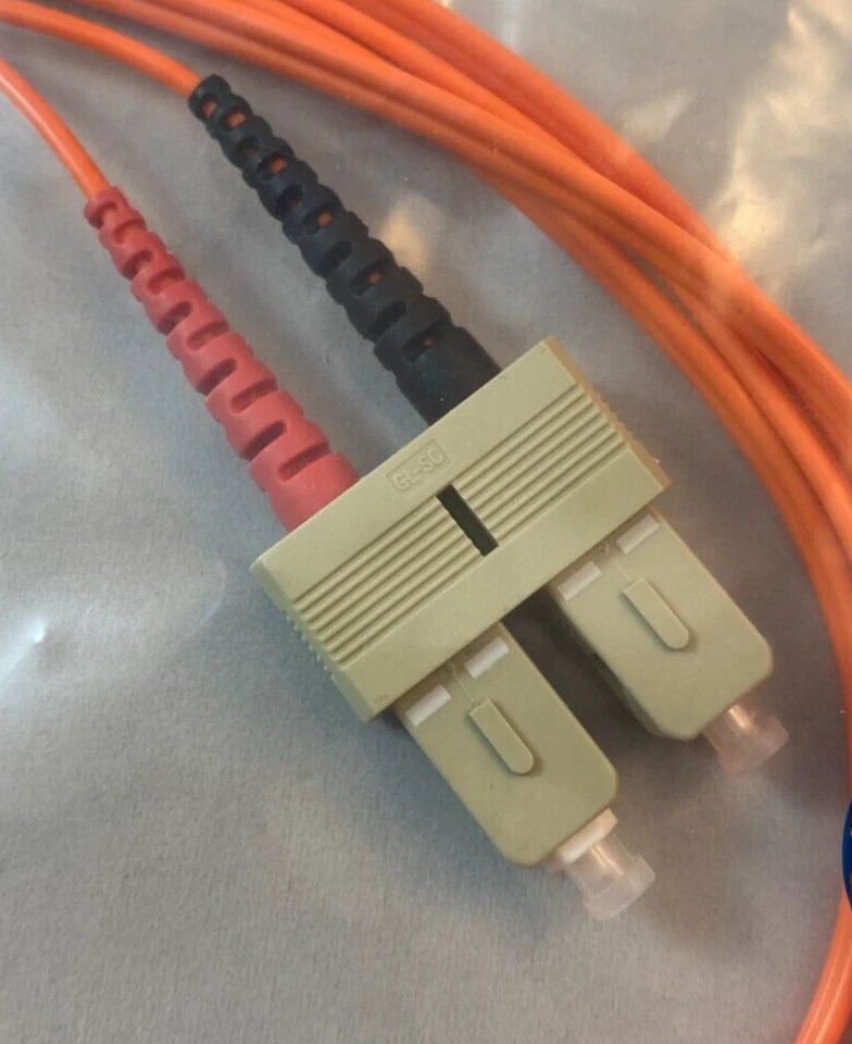 CablesToGo SC-MTRJ multimode duplex MMF 2M (6.56ft) 62.5/125 fiber optic patch - Image 3 of 4