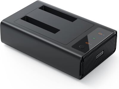 Inateck USB 3.2 Gen 2 Hard Drive Docking Station 2.5'' SATA SSD/HDD Offline Clone