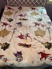 Vintage 1993 Disney Nightmare Before Christmas Twin Bed Comforter Very Rare NWOT