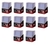 (100 Count) Ultra Pro Super Thick 180pt Toploader Card Holders Plus Free Sleeves