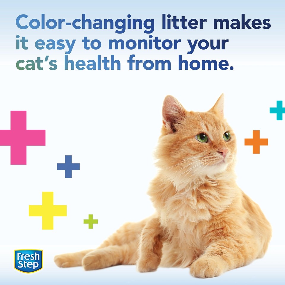 Health Monitoring Crystal Cat Litter, NonClumping, ColorChange pH