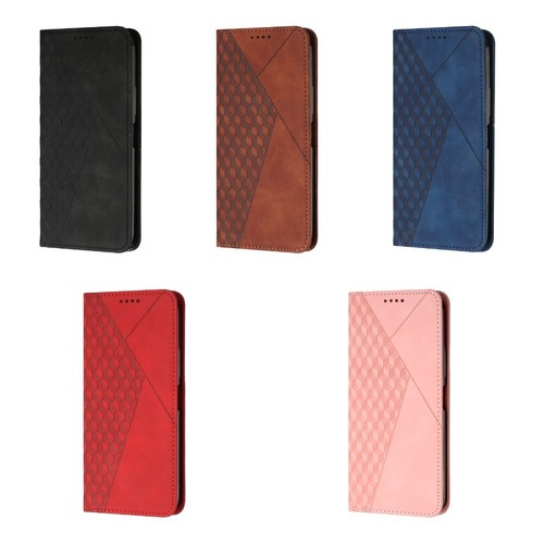 For Samsung A25 A24 A23 A21 A15 A14 A13 Checkered Wallet Flip Leather Phone Case - Picture 3 of 18