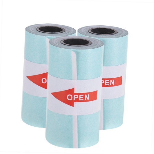 6x Thermopapier 57x30mm selbstklebendes Thermopapier für Mini-Fotodrucker - Afbeelding 6 van 8
