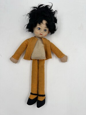 Very Old Rare Chad Valley 14  Felt Doll
