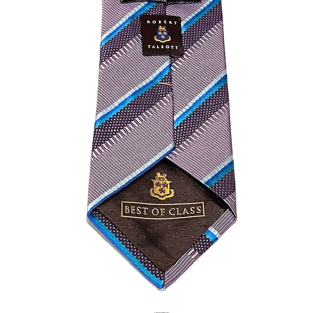 Robert Talbott Repp Tie Preppy Dapper Stylish Sha… - image 7