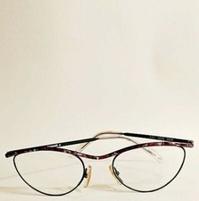 Pro Design Denmark Cat Eye Multi-color Metal Eyeglasses Frames Vintage NOS