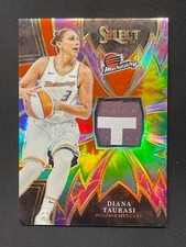 Diana Taurasi 2024 Panini Select /25 Sparks Patch Tie-Dye Prizms #40