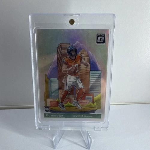 2024 Panini Donruss Optic - Downtown! Bo Nix #19 (RC)