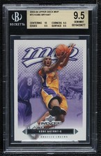 2003-04 Upper Deck MVP Kobe Bryant #72 BGS 9.5 GEM MINT HOF 0q3
