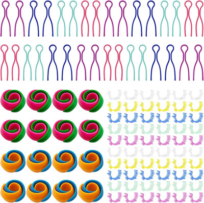 142Pcs Bobbin Thread Buddies Set, Sewing Thread Organizing Clips, Bobbin Holders