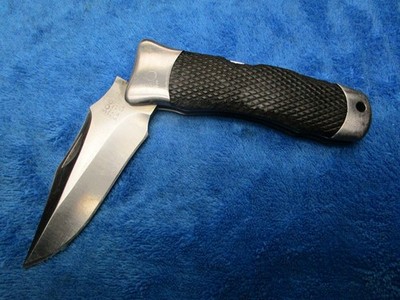 RARE VINTAGE ORIGINAL SOG TOMCAT LOCKBACK FOLDING KNIFE MADE IN SEKI JAPAN