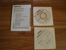 Pentax Optio E40 Mannel CD Softwear S-SW70