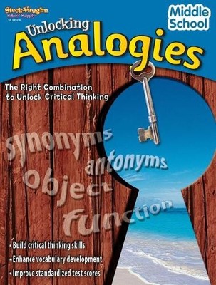 Stckvagn Unlocking Analogies Reproducible Middle School (Paperback) Analogies