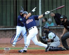 Andrew Bechtold Elizabethton Twins Signed 8x10 Photo PSA