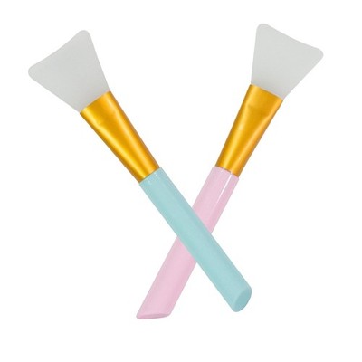 Face Mask Beauty Tool, Soft Silicone Applicator,Ideal for Pink and Blue 