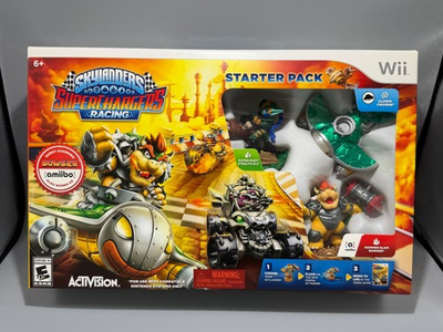 #ad Skylanders Superchargers: Starter Pack Nintendo Wii Bowser Amiibo New Sealed $23.99