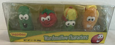 RARE VeggieTales LARRY CUCUMBER JR ASPARAGUS BOB LAURA 2010 SEALED CANDY FIGURE