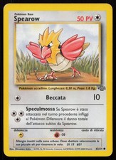 POKEMON SPEAROW 62/64 EX / LP JUNGLE COMMON NON HOLO UNLIMITED ITALIAN 2000