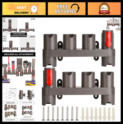 Vacuum Cleaner Attachments Holders for Dyson V15 V12 V11 V10 V8 V7 - Storage Too