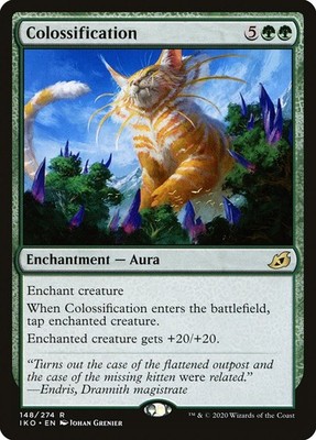 MTG Magic the Gathering Colossification (148/436) Ikoria Lair of Behemoths LP