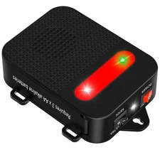 Ultrasonic Rodent Repellent Under Hood Battery Operated Pest Repeller Humane ...