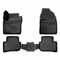 Gummi-FußMatten Toyota C-HR 2016-2022 Novline Passgenau Auto Set