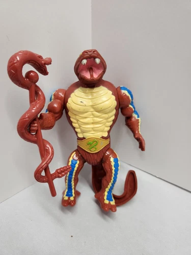 vintage motu RATTLOR Masters Of The Universe He-Man Toy Action Figure complete