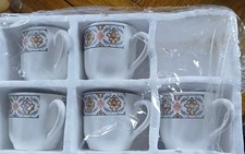 Vintage Ceramic Japanese Tea Sake  Small 5x Cups  9x5cm