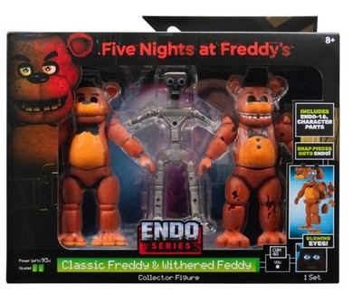 Five Nights at Freddy's Endo Series Classic & Withered Freddy Collector Figure