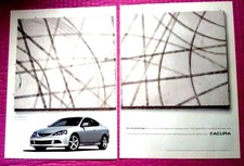Publicité imprimée 2 pages Acura Type-S 2005