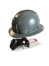 Milwaukee Bolt GRAY Full Brim Safety Helmet Type 2 Class E Non-Vented Hard Hat