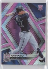 2019 Panini Chronicles Spectra Neon Pink Prizm 52/75 Austin Riley #43 0ls