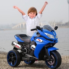 12V Kids Electric Motorcycle ,ride On Motorcycle,Three Lighting Wheels Kids Elec