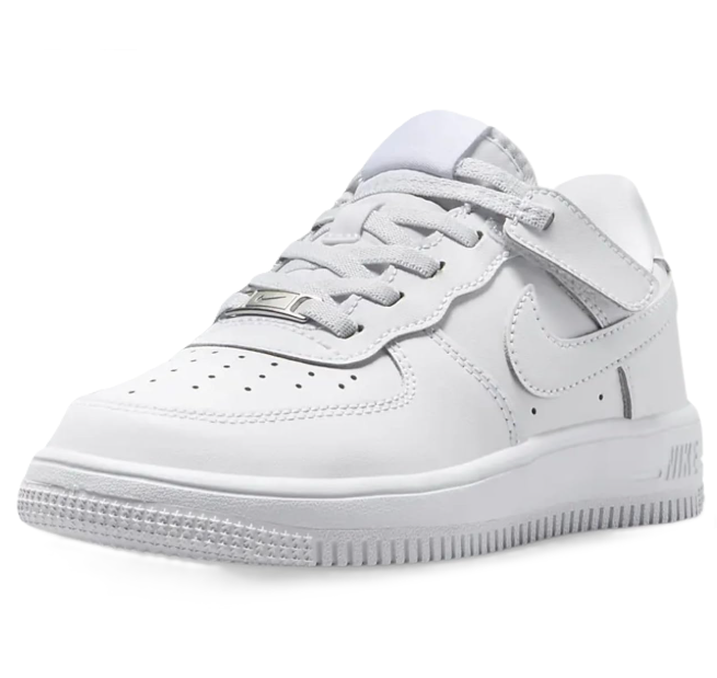 Nike PS Air Force 1 Low EasyOn White/White FN0237-111 j | eBay