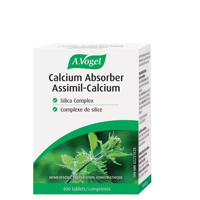 A.Vogel Calcium Absorber Homeopathic combination Silica Complex 400 Tablets