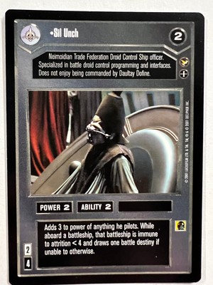 SWCCG: Sil Unch Theed Palace Star Wars CCG Decipher LP/NM Uncommon