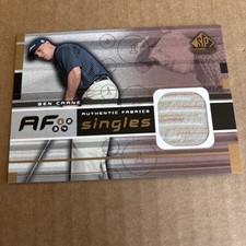 2003 SP GU Fabrics SHIRT RELIC #RF-CR Ben Crane #RF-CR Golf Card (f3)
