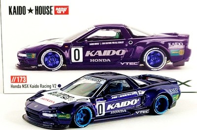 Kaido House x Mini GT Honda NSX Kaido Racing V2 🟪 PURPLE 🟪 1/64