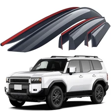For Toyota Land Cruiser 2024-2025 Window Visors Vent Shades Sun Rain Guards 6pcs