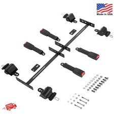 Universal Golf Cart Seat Belt Kit for EZGO, Yamaha Club Car  Seat Belts Kit 4 P
