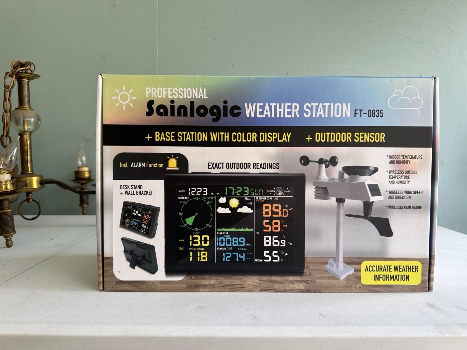 With Color Display & Outdoor Sensor