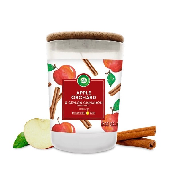 Air Wick 211590 Duftkerze Apple Cinammon 185G-image