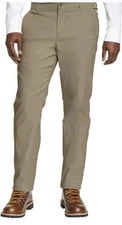 Eddie Bauer Men’s Fleece Lined Pants – Water Resistant, Lightweight Stretch