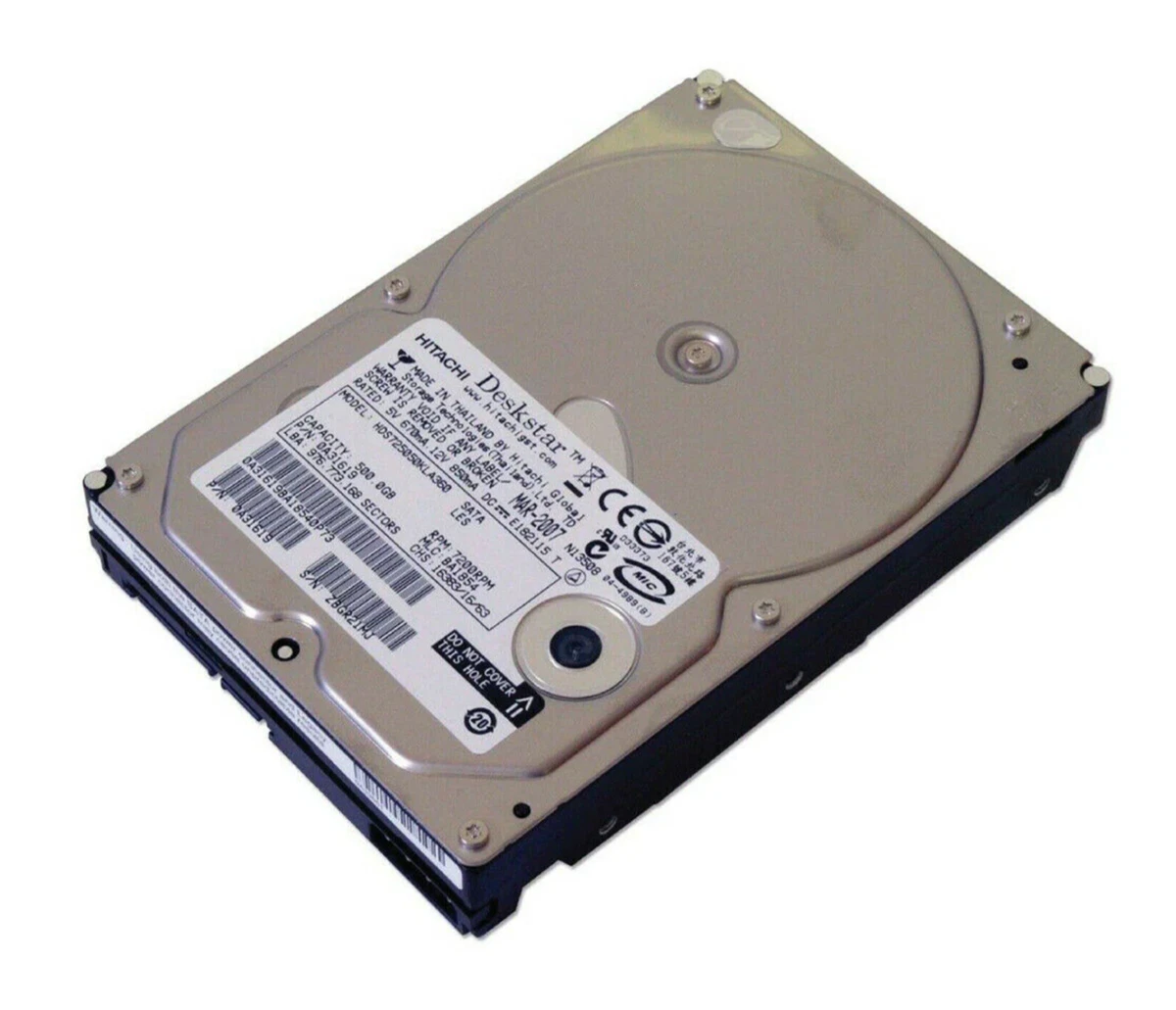 Hitachi 500GB Computer Internal Hard Disk Drives for Sale - eBay