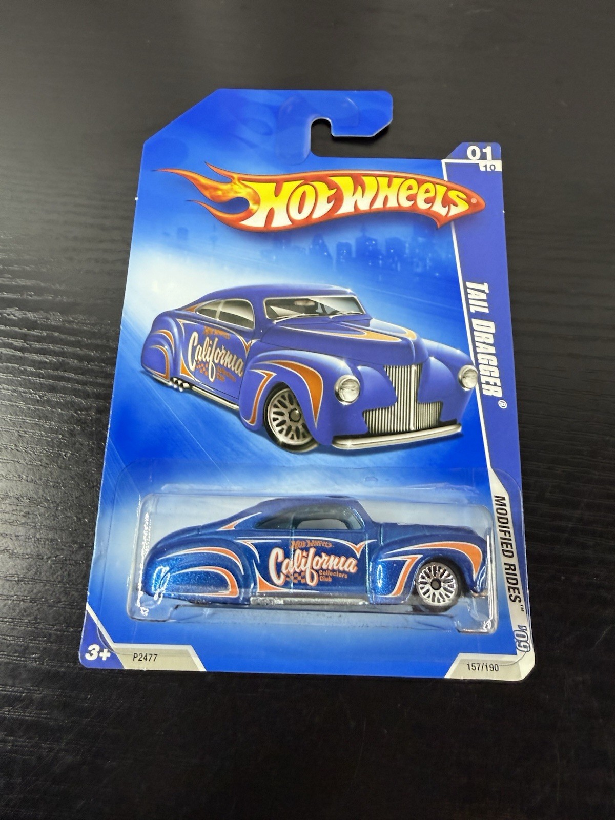 Hot Wheels 2009 Modified Rides Tail Dragger Blue