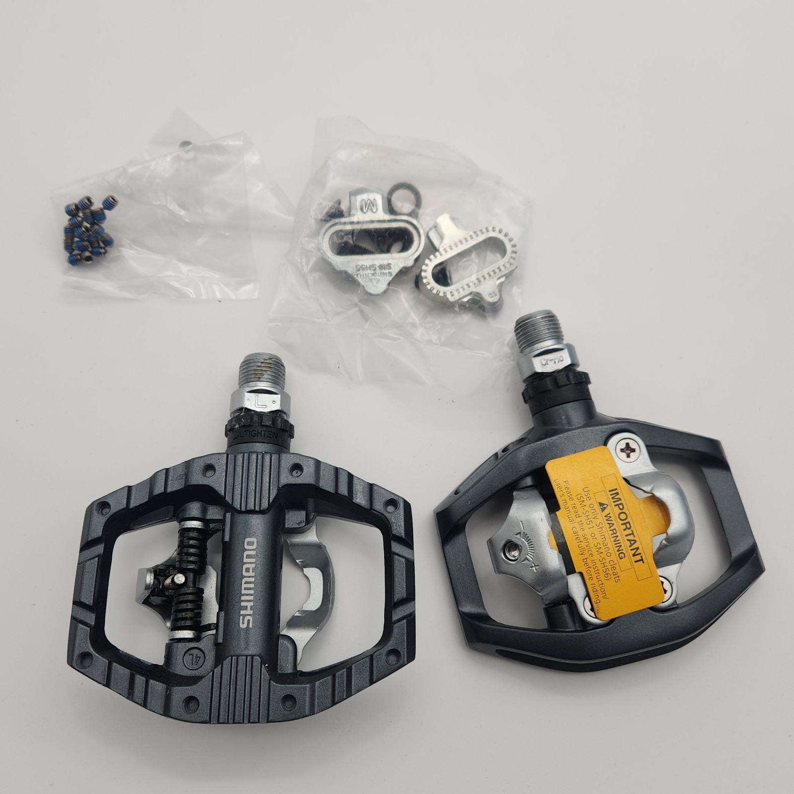 Shimano PD-EH500 SPD SH56 Clipless Touring Bicycle Pedals 9/