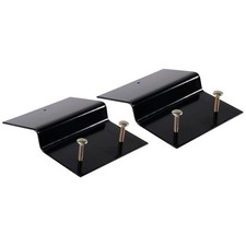 Heavy-Duty Steel Ramp Kit - Easy Install, Black