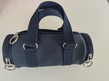 Lacoste sac à main Baguette vintage bleu femme French royal blue new classic 21